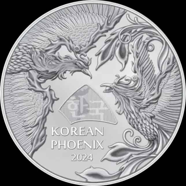 Korean Phoenix 1 uncja Srebra 2024 - image 1