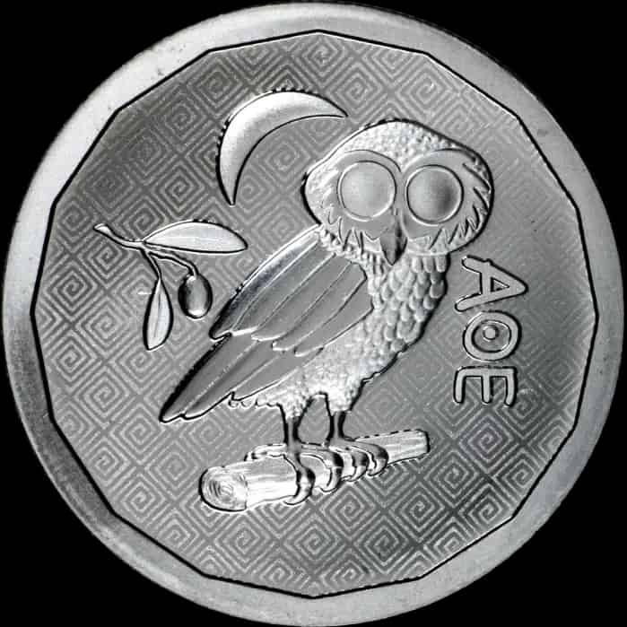 Ateńska Sowa 1 uncja srebra 2024 - image 1