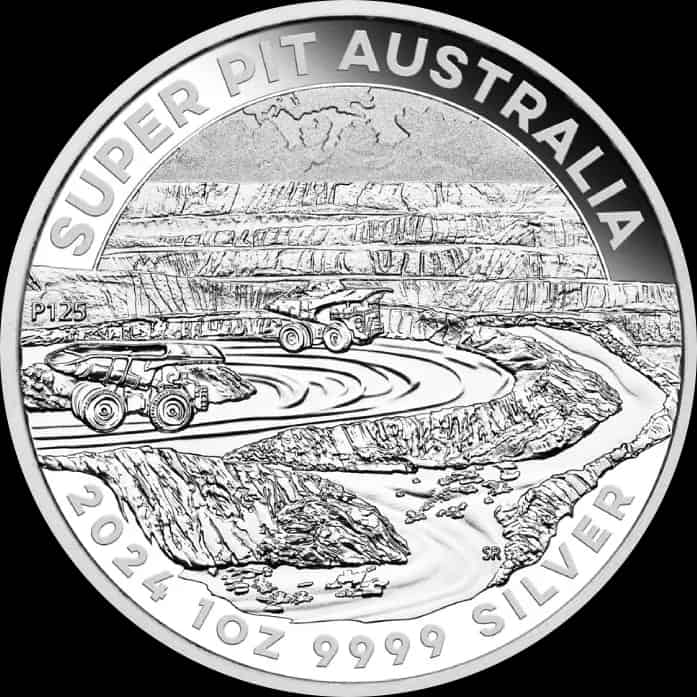 Super Pit Australia 1 uncja Srebra 2024 - image 1