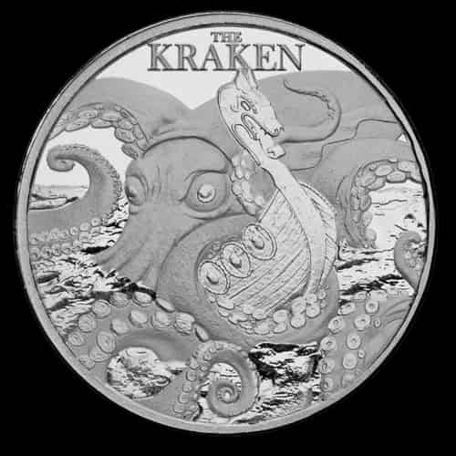 The Kraken Mythical Creatures 1 uncja srebra 2026 - image 1