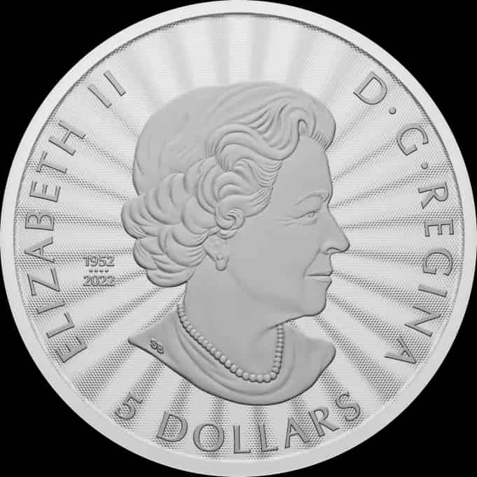 Canada The Majestic Polar Bear 1 uncja Srebra 2023 - image 2