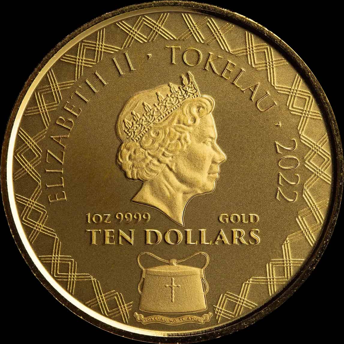 Tokelau Komodo Dragon 1 uncja złota 2022 Proof - image 2