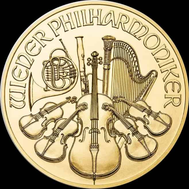 Wiedeński Filharmonik 1/25 uncji złota 2022 - image 1