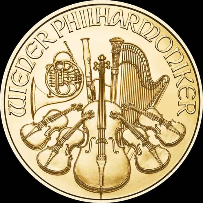 Wiedeński Filharmonik 1/25 uncji złota 2024 - image 1