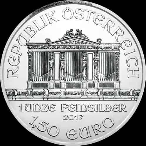 Wiedeński Filharmonik 1 uncja srebra 2017 - image 2