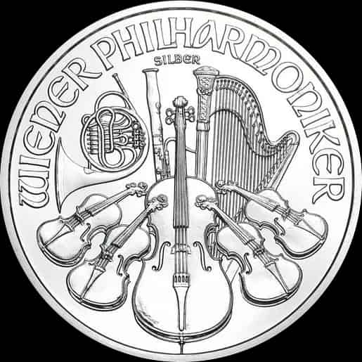 Wiedeński Filharmonik 1 uncja srebra 2017 - image 1