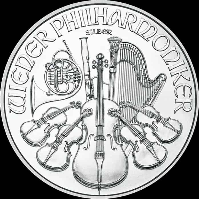Wiedeński Filharmonik 1 uncja srebra 2024 - image 1