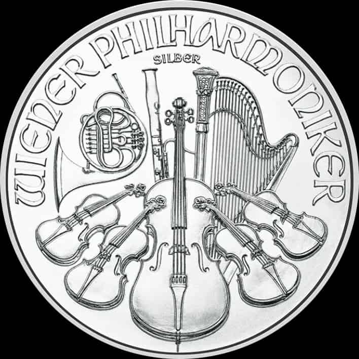 Wiedeński Filharmonik 1 uncja srebra 2025 - image 1
