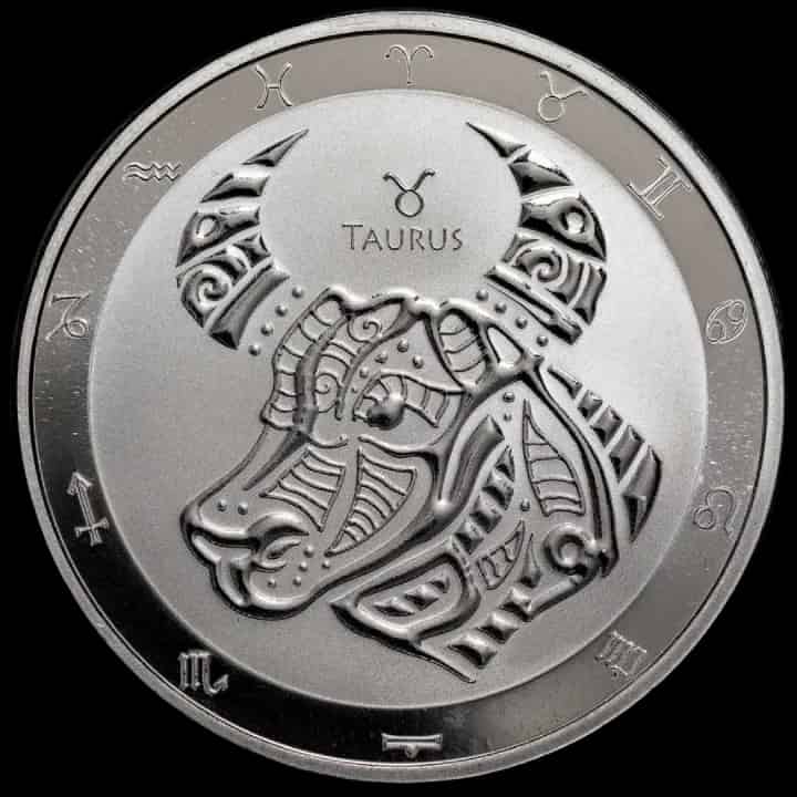 Zodiac - Byk 1 uncja Srebra 2024 - image 1