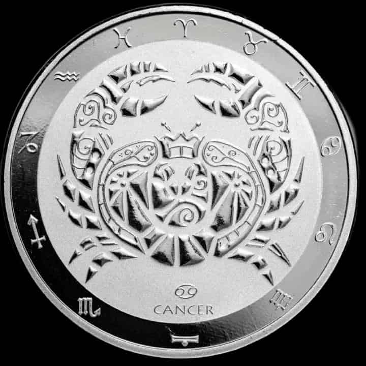 Zodiac - Rak 1 uncja Srebra 2024 - image 1