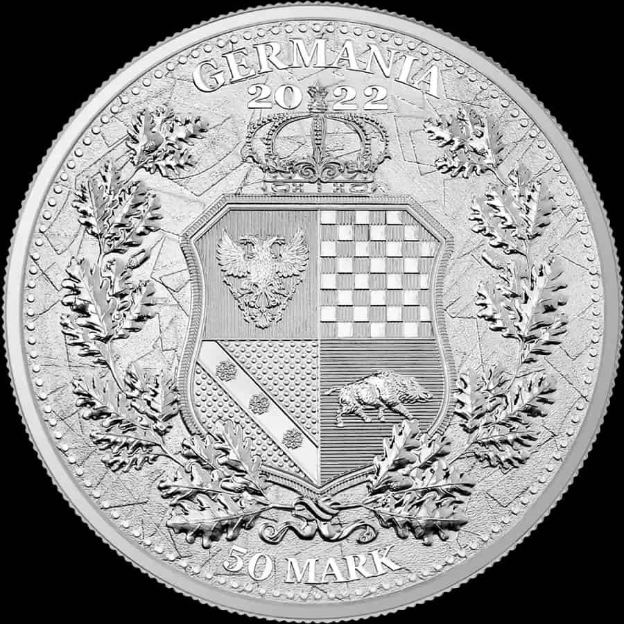 Allegorie: Polonia i Germania 10 uncji srebra 2022 - image 2