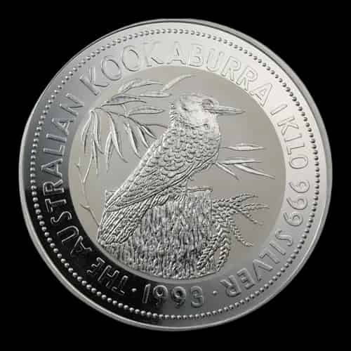 Kookaburra 1000g srebra 1993 - image 1