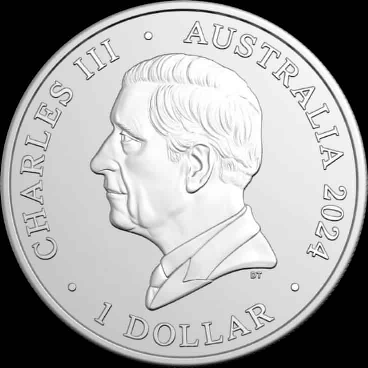 Australijskie Zoo Żyrafa 1 uncja Srebra 2024 - image 2