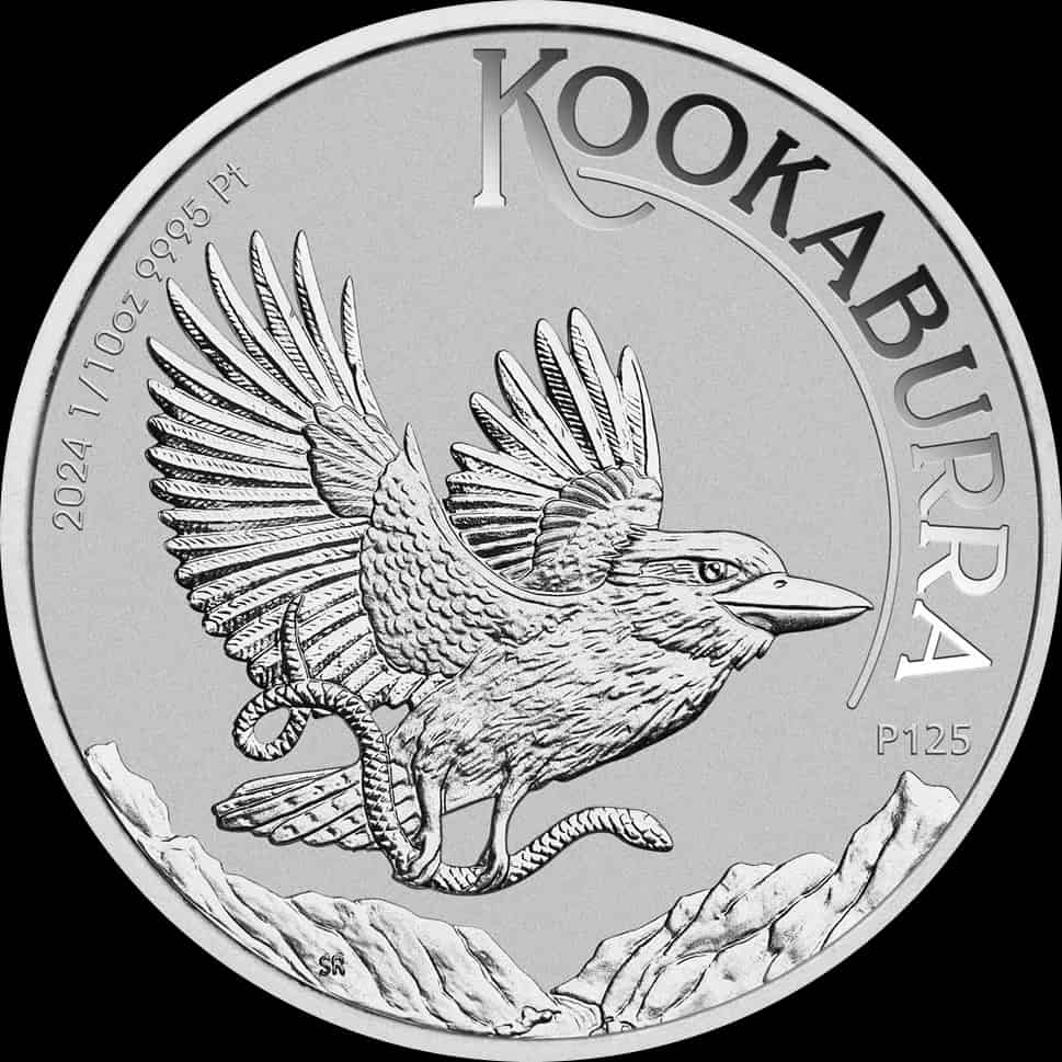 Kookaburra 1/10 uncji platyny 2024 - image 1