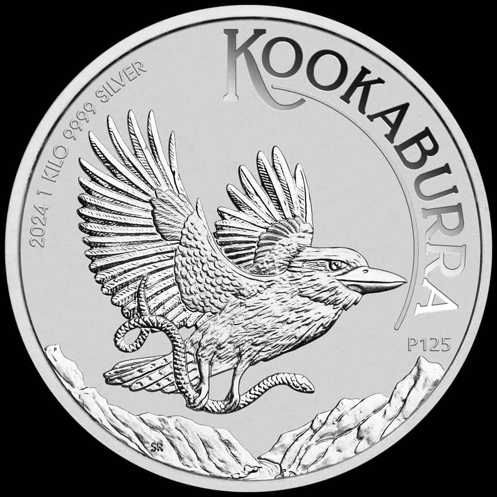Kookaburra 1000g srebra 2024 - image 1