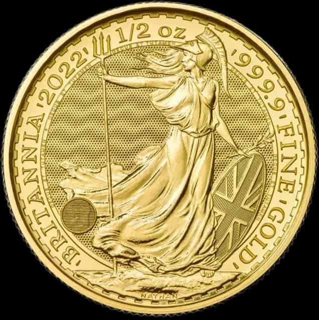 Britannia 1/2 uncji złota 2022 - image 1