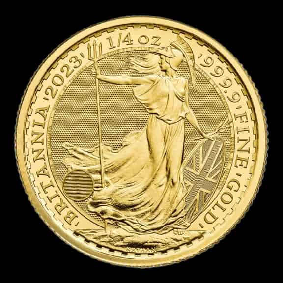 Britannia 1/4 uncji złota 2023 - image 1