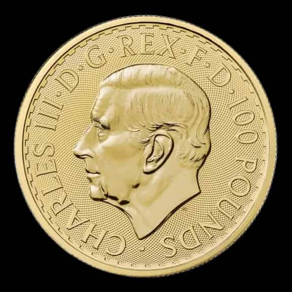 Britannia Król Karol III 1 uncja złota 2023 - image 2
