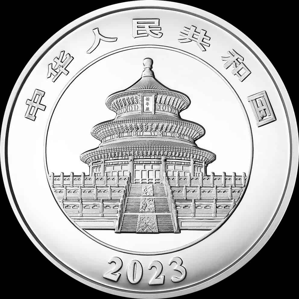 Chińska Panda 150g Srebra Proof 2023 - image 2