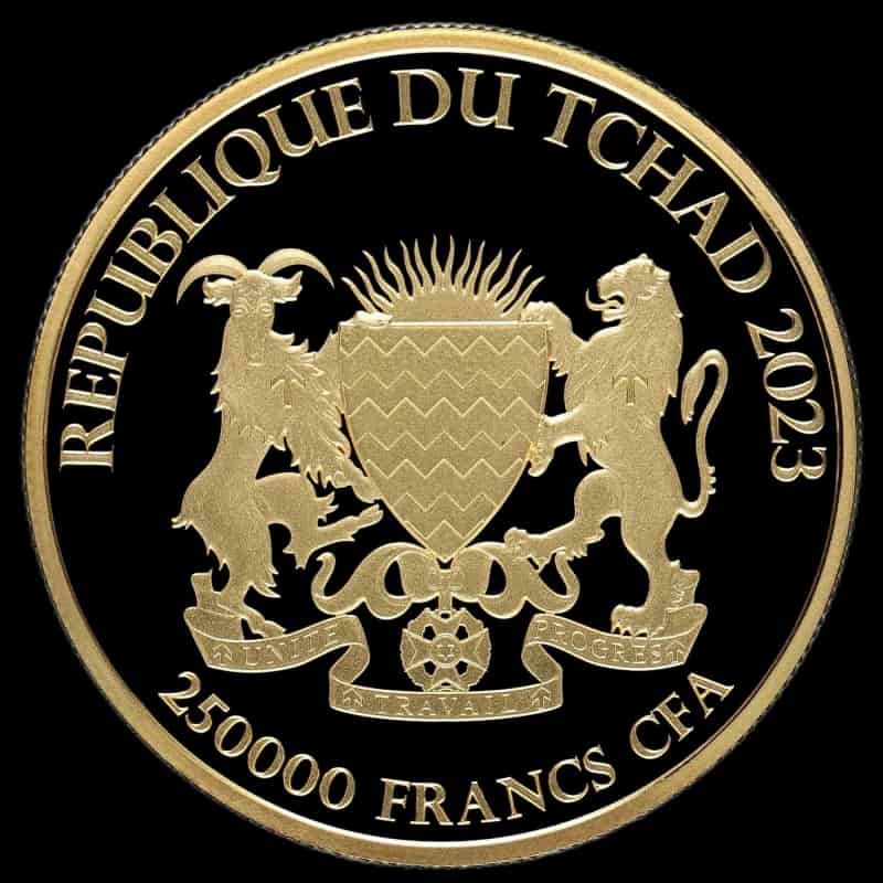 Czad: Bull and Bear 1/2 uncji złota 2023 - image 2