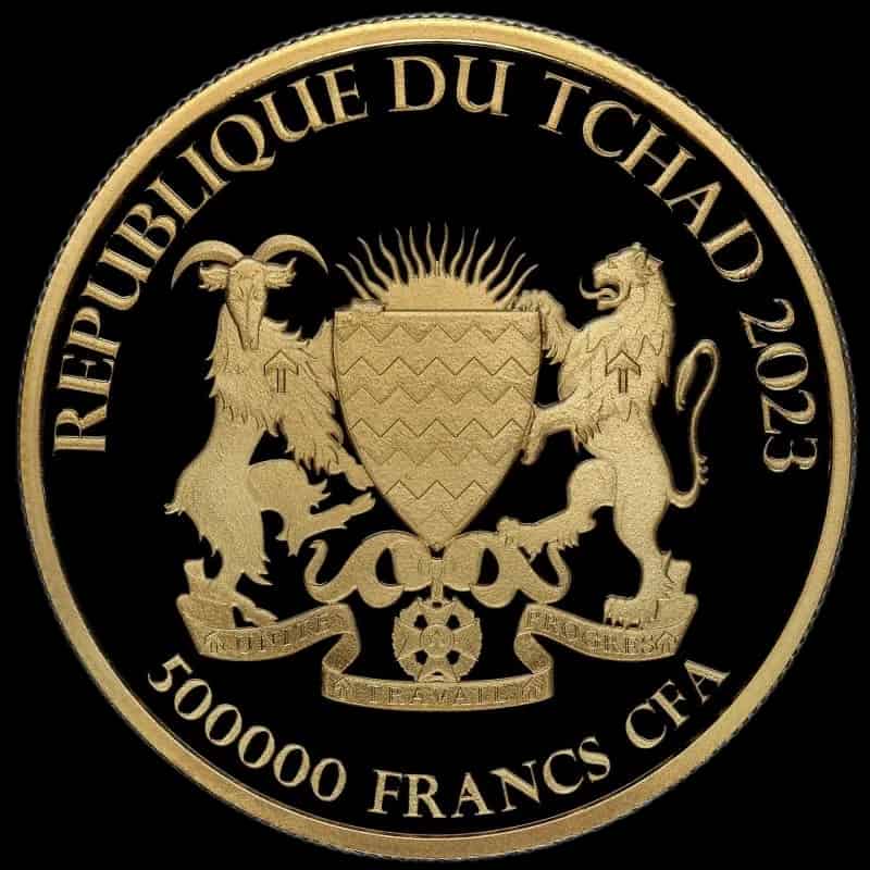 Czad: Bull and Bear 1 uncja złota 2023 - image 2