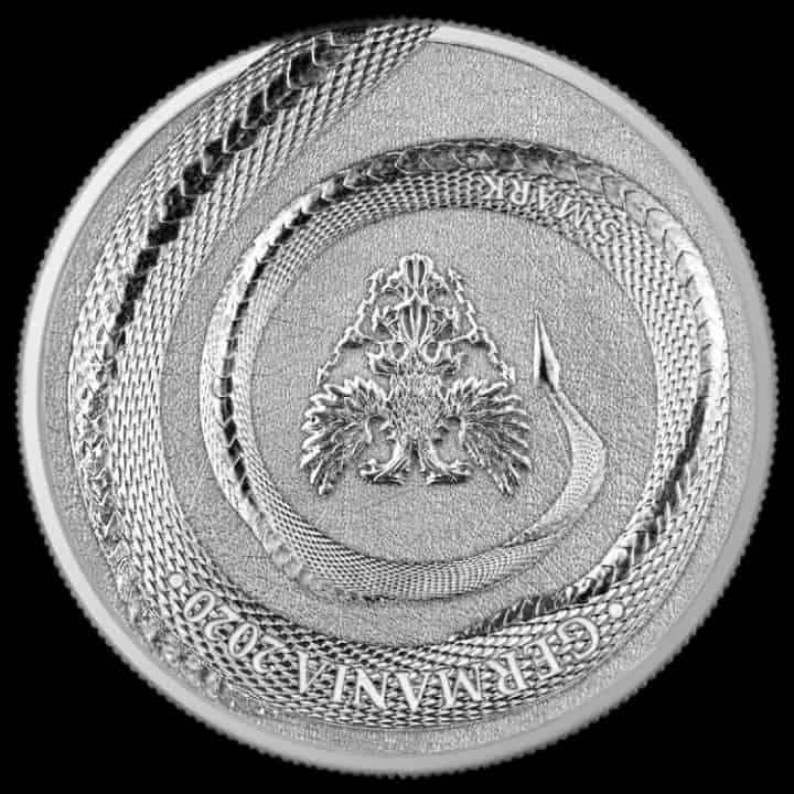 Germania Beasts: Fafnir 1 uncja srebra 2020 - image 2