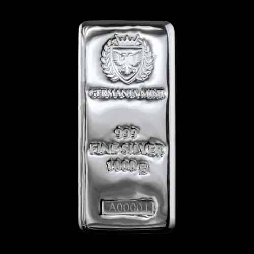 Sztabka 1000g srebra Germania Mint - image 1