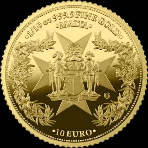 Malta Golden Eagle 1/10 uncji złota 2025 - image 2