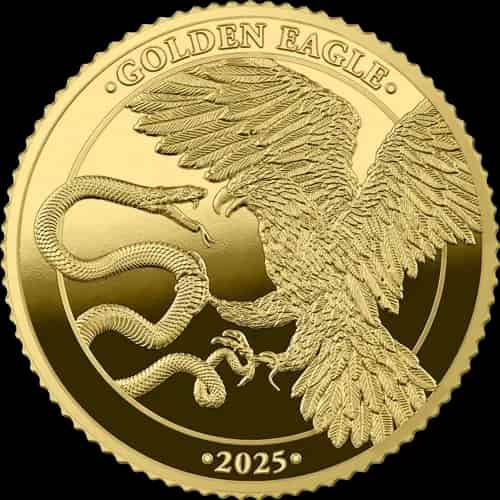 Malta Golden Eagle 1/10 uncji złota 2025 - image 1