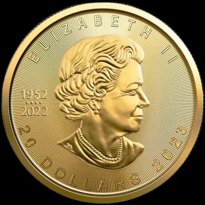 Kanadyjski Liść Klonowy 1/2 uncji złota 2023 - image 2