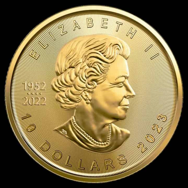 Kanadyjski Liść Klonowy 1/4 uncji złota 2023 - image 2