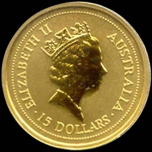 Australijski Samorodek 1/10 uncji złota 2003 - image 2