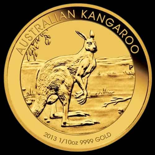 Australijski Kangur 1/10 uncji złota 2013 - image 1