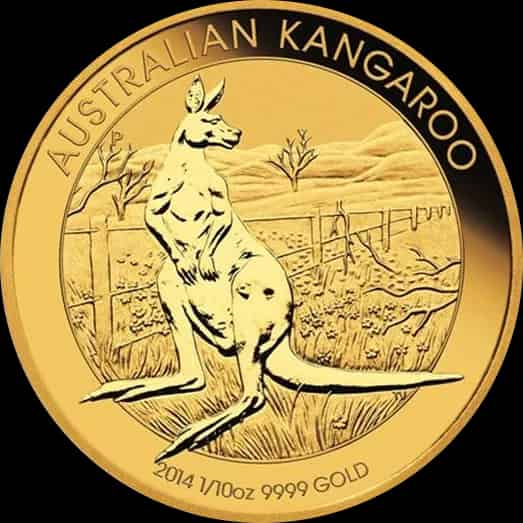 Australijski Kangur 1/10 uncji złota 2014 - image 1