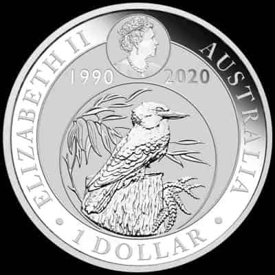 Kookaburra WMF 1 uncja srebra 2020 - image 2
