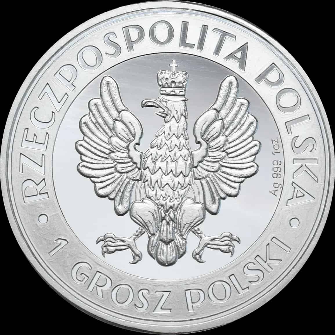 Królowa Jadwiga 1 uncja Srebra 2023 - image 2