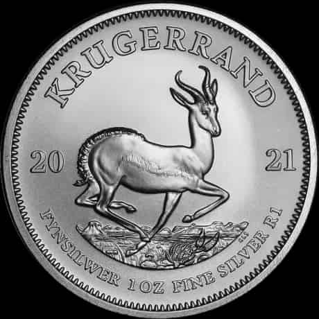 Krugerrand 1 uncja srebra 2021 - image 1