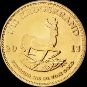 Krugerrand 1/10 uncji złota 2013 - image 1