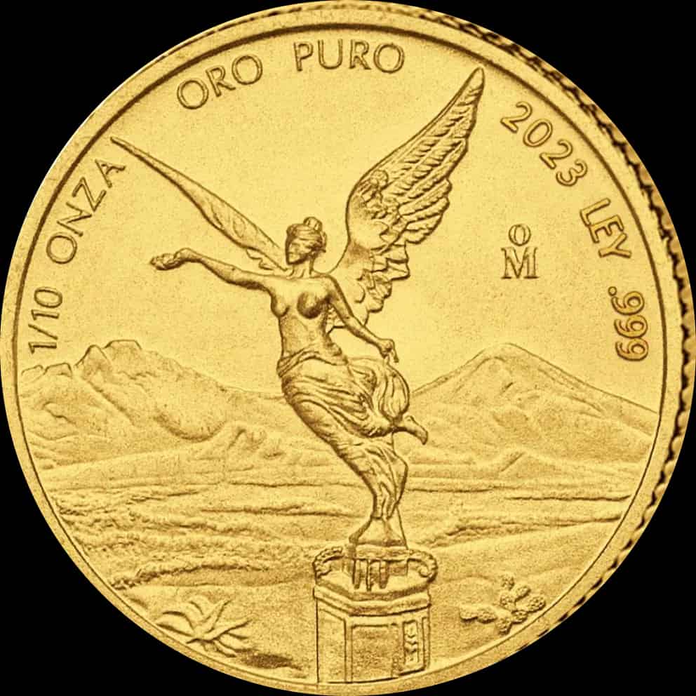 Mexican Libertad 1/10 uncji złota 2023 - image 1