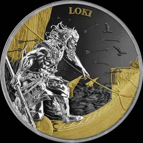 Ragnarok: Loki & Hati Heimdall 2 uncje Srebra 2025 - image 1