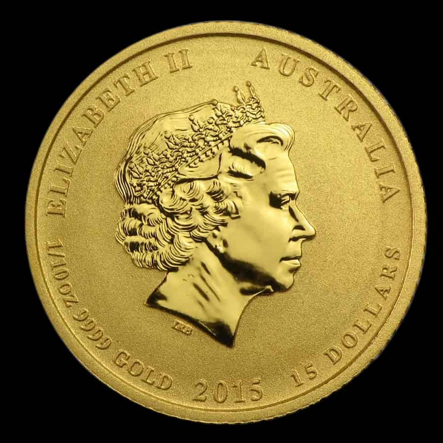 Lunar II Rok Kozy 1/10 uncji złota 2015 - image 2