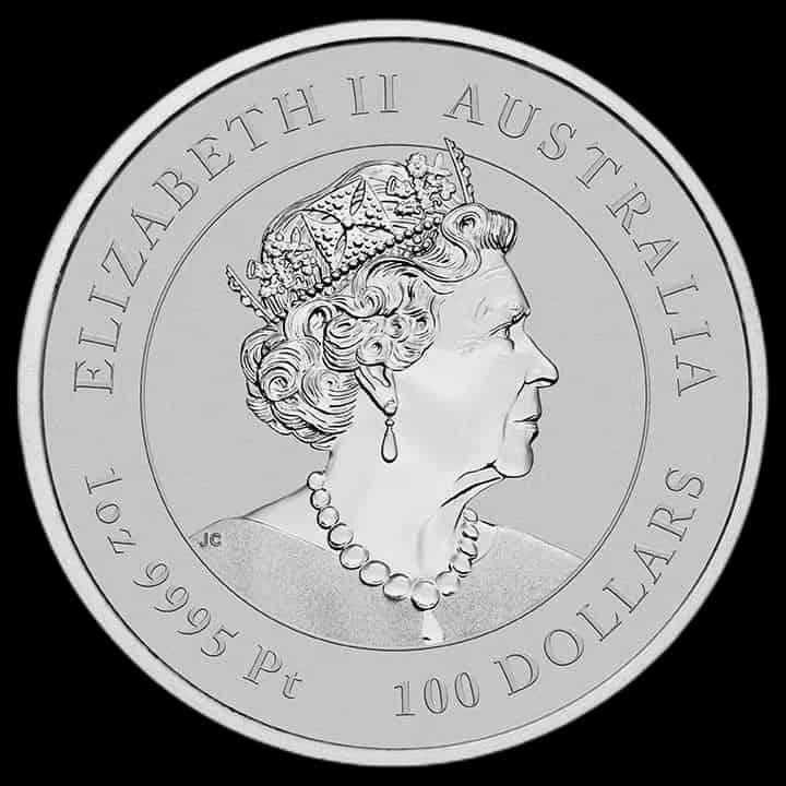 Lunar III  Rok Królika 1 uncja platyny 2023 - image 2
