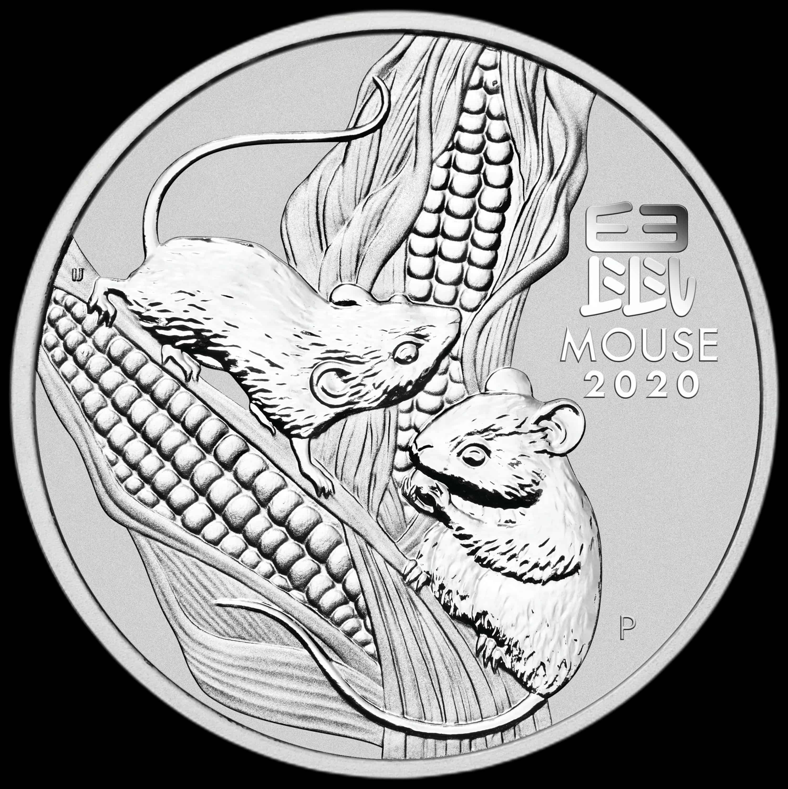 Lunar III Rok Myszy 1/2 uncji srebra 2020 - image 1