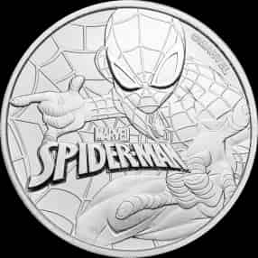 Marvel Spiderman 1 uncja srebra 2017 - image 1