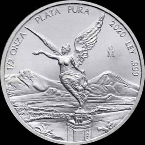 Mexican Libertad 1/2 uncji srebra 2020 - image 1