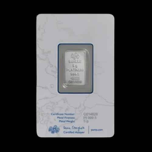 Sztabka 5g platyny PAMP - image 2