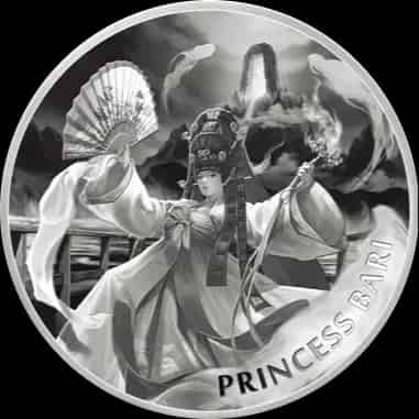 Princess Bari 1 uncja Srebra 2023 - image 1