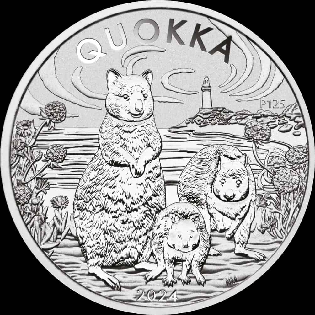 Quokka 1 uncja Srebra 2024 - image 1