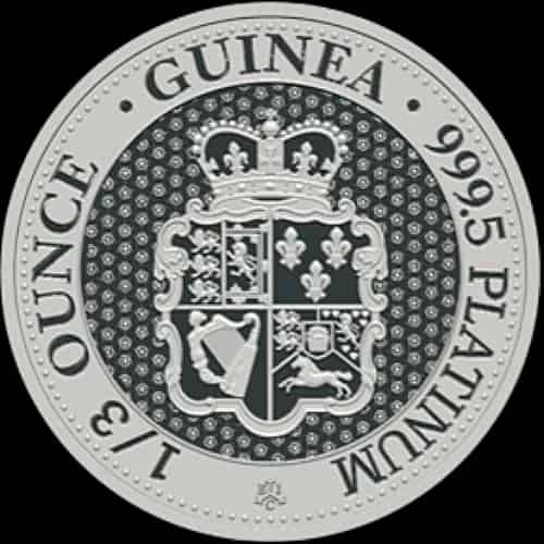 St. Helena Rose Crown 1/3 uncji Platyny 2021 - image 1