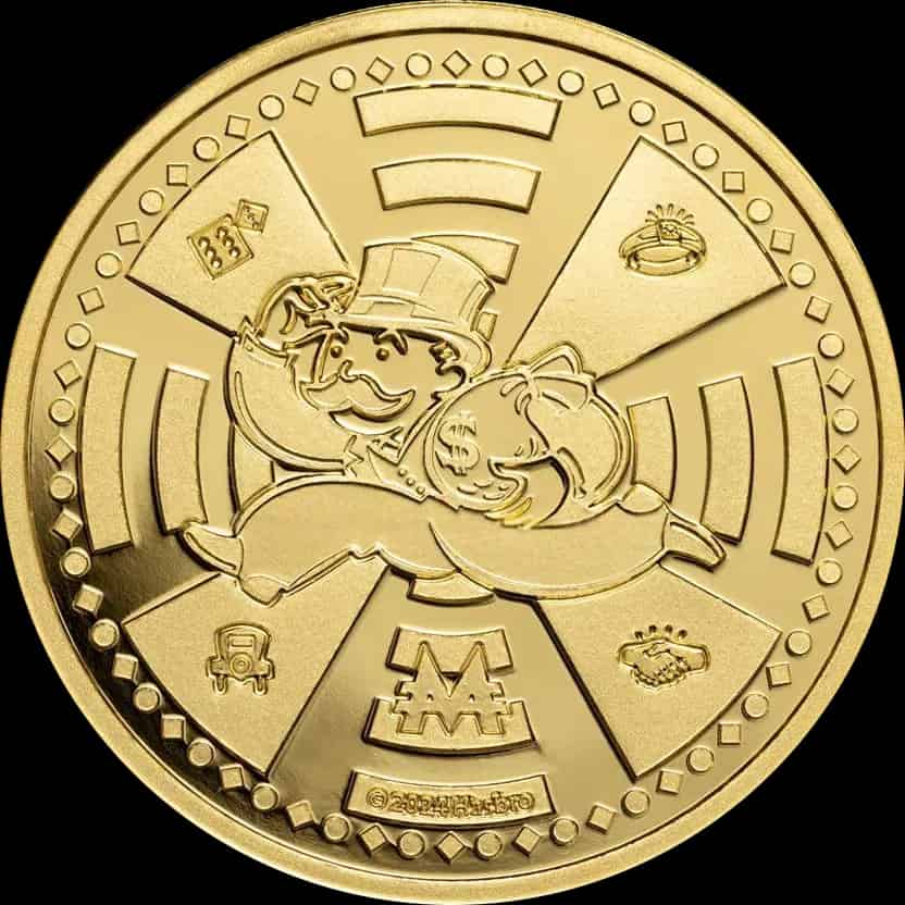 Samoa: Monopoly 1 uncja Złota 2024 - image 1
